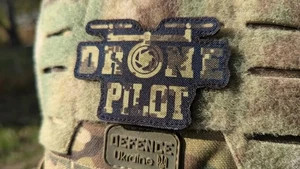 Chevron with FPV drone, patch with FPV drone - Picture 1 of 1