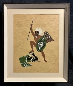 Serigraph 3 Canadian First Nations Artist Germaine Mauriaucourt (1932-2001) - Picture 1 of 7