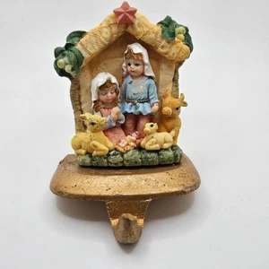 K’s Collection Nativity Stocking Holder Christmas Mary Joseph Baby Jesus - Picture 1 of 5