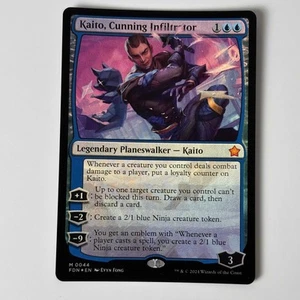 KAITO, CUNNING INFILTRATOR 0044 MTG FOUNDATIONS ANGLAIS FOIL NEUF - Imagen 1 de 2