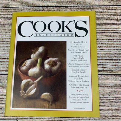 Cook's Illustrated Magazine Recipe Cookbook German Sausage Chicken Pudding - Image 1 of 3