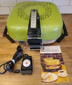Padella elettrica e broiler sommergibile vintage Hoover B3009 metà secolo - Foto 1 di 19