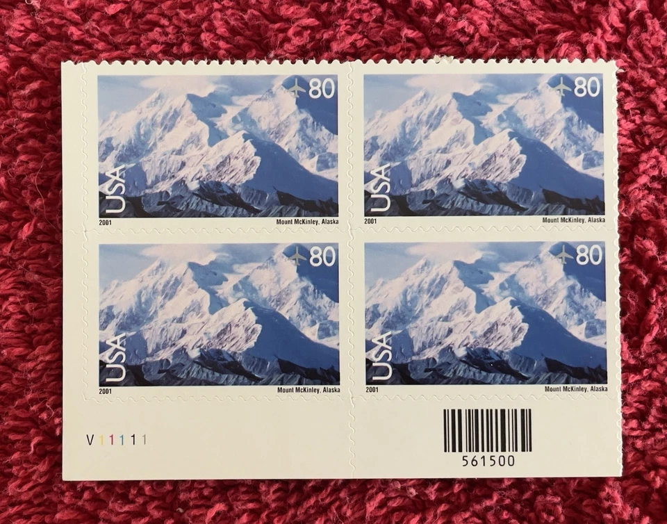 Scott #C137, 80c Mt. McKinley, Alaska, LL #V11111, VF MNH (R7-9) - Image 1 of 1