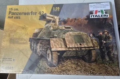 ITALERI 1:35 KIT SEMICINGOLATO 15 cm LANZABARROS 42 EN sWS ART 6562 Foto 1 de 3
