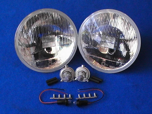 CLASSIC MINI HALOGEN H4 CONVERSION KIT, S4698B QUADOPTIC, TOP QUALITY WIPAC - Image 1 of 1