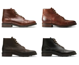 Men's Huckberry Rhodes Dean Boot, Work Boot - Brown/Rust/Dark Nubuck/Tan (shoe) - Picture 1 of 21