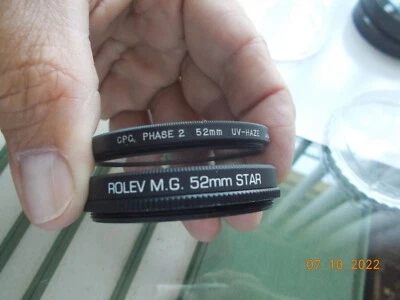 Two 52mm Filters: Rolev Star and CPC Phase 2 UV-Haze - Image 1 of 2