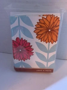 Hallmark Just A Note Floral Blank Cards 20 Count Pack With Envelopes For All Occ - Picture 1 of 2