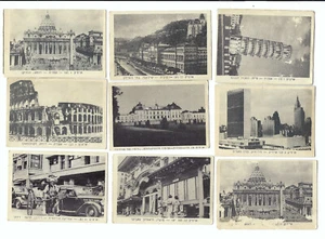 ISRAEL 30 ICE CREAM " ARTIK " TRADE CARDS " CITIES OF THE WORLD " CIRCA 1950s - Picture 1 of 4