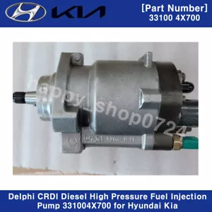 Delphi CRDI Diesel High Pressure Fuel Injection Pump 331004X700 for Hyundai Kia - Picture 1 of 7