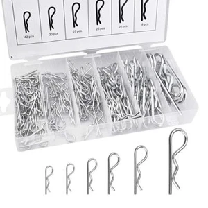 Cotter Pin Assortment 150Pcs Set Grab Split Fixings Securing Lock Pins Kit OZ - Picture 1 of 10