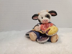 Figura de vaca Mary's Moo Moos "Cow Pies" 1994 vintage, #125644 - Imagen 1 de 6