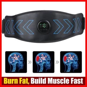 Cintura stimolatore muscolare addominale EMS elettrico ABS fitness tonificatore US - Foto 1 di 11