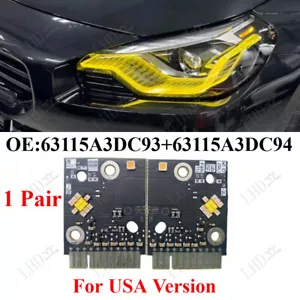 Placas LED de luz diurna DRL amarillas para BMW G87 G42 M2 M240I 2023 2024, - Imagen 1 de 3