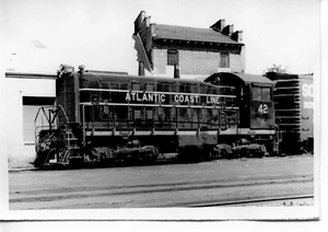 2G660 RP 1965 ATLANTIC COAST LINE FERROCARRIL LOCO #42 WILSON NC - Imagen 1 de 1