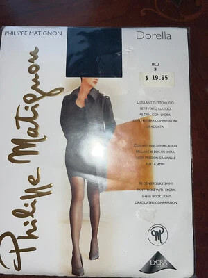 КОЛГОТКИ КОЛГОТКИ PHILIPPE MATIGNON PARIS DORELLA 40 ДЕН ПОЛУПРОЗРАЧНЫЕ ШЕЛКОВИСТЫЕ БЛЕСТЯЩИЕ 3 - Изображение 1 из 4