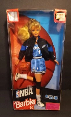 NEW Barbie 1998 NBA Girl Basketball Player Orlando Magic Doll #20748 Collectible - Image 1 of 4