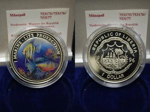 Color Coin, Liberia 1996, 1 Dollar PP (Proof) 67859 - Picture 1 of 1