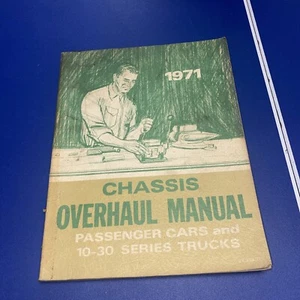 Chevrolet Truck Pickup 1971 original servicio taller chasis revisión manual - Imagen 1 de 6