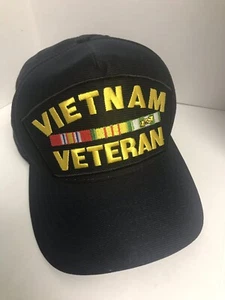 Cappello veterano Vietnam berretto snapback blu navy militare - Foto 1 di 7