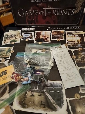 Clue The  classic Mystery game.Game Of Thrones Edition  pristine  Condition  - Image 1 of 3