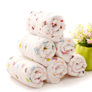 5pcs Towel Baby Cotton Gauze Towel Wash Cloth Handkerchiefs Feeding Saliva Towel - Picture 1 of 16