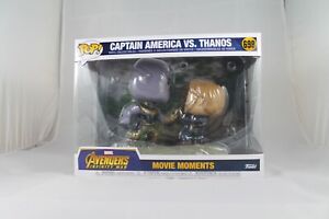 Funko Pop! Vinyl of Infinity War's Captain America vs. Thanos Movie Moment