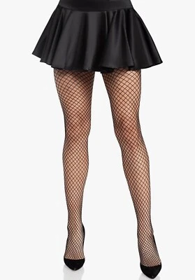 Pantimedias Cosplay negras completas de red talla única para la mayoría de las redes de nailon ¡Nuevas!! Foto 1 de 3