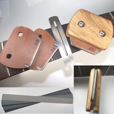 3 Files DIAMOND Fret Crowning File System. 2.0 & 2.5 & 3.0mm wide TF088_202530 - Image 1 of 4