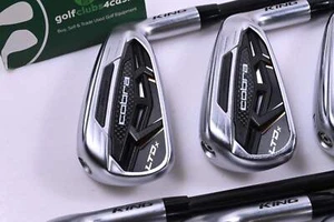 Cobra LTDx Irons / 5-PW+GW+SW / Regular Flex KBS PGI 75 Shafts - Picture 1 of 7