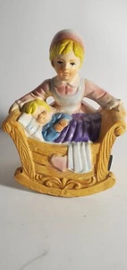 "Rock A Bye Baby" Mutter & Kind Spieluhr Preisimporte 0723c - Bild 1 von 6