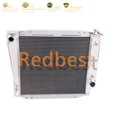 Radiador de aluminio de 3 filas para Ford Bronco 289/302 5,0 L V8 Roadster Wagon 66-1977 69 Foto 1 de 4
