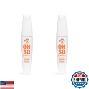 W7 Oh So Sensitive Hypoallergenic Mascara - Black Mascara For Sensitive Eyes  - Picture 1 of 5