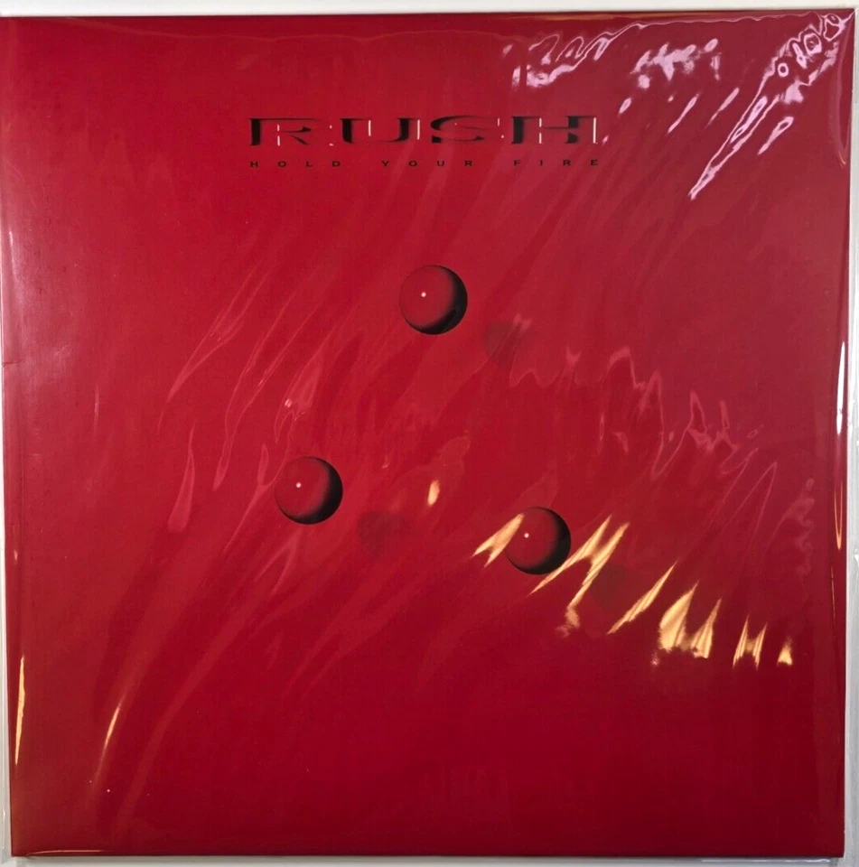 Rush  Hold Your Fire LP Album vinyl record 2016 remastered reissue - Image 1 of 4