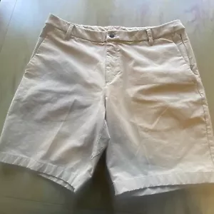Pantaloncini da uomo Lululemon taglia 38 9 pollici inseam cachi marrone elasticizzato - Foto 1 di 10