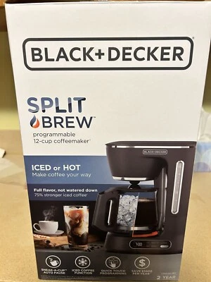 Black & Decker CM1060B QuickTouch Digital Programmable 12-Cup Coffee Maker NEW - Image 1 of 4