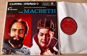 RCA LSC-9860-B VERDI MACBETH ARIAS & SCENES LP LEINSDORF (1959) EX++ GERMANY - Picture 1 of 3