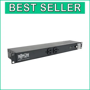 High-Efficiency Rackmount PDU with 12 Outlets, 20A, 3840 Joules & Insured Safety - Bild 1 von 8
