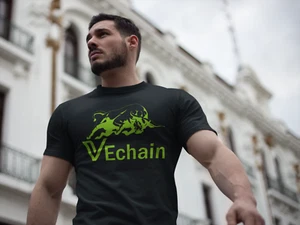 Vechain Bull Run Crypto Currency, Gift, T-Shirt - Picture 1 of 5