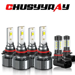 Kit combinado de bombillas antiniebla altas bajas 6000K LED para Chrysler 300 2005-2009 - Imagen 1 de 16