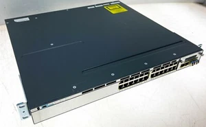 Cisco Catalyst 3750X-24T-L 24 Port Gigabit Stackable Switch WS-C3750X-24T-L - Picture 1 of 7