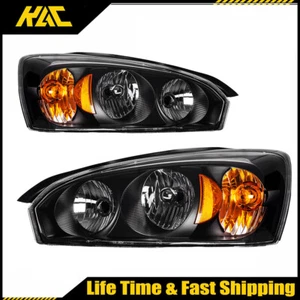 For 2004-2007 Chevy Malibu Maxx Headlights Headlamp Assembly Left Right Pair - Picture 1 of 12