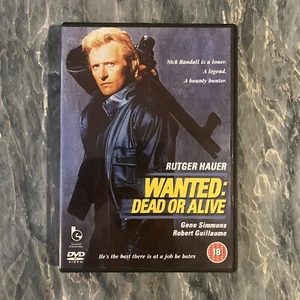 Wanted: Dead Or Alive (1986) - UK DVD - RARE/OOP - Rutger Hauer - Action - Picture 1 of 2