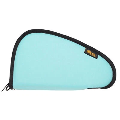 US PeaceKeeper Pistol Case 11x6 Robin's Egg Blue w/Heavy Duty Padding & Zipper - Image 1 of 2