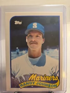 1989 Topps Traded #57T Randy Johnson RC Seattle Mariners 091224 - Picture 1 of 5