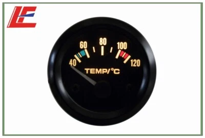 2" 52mm Digital Car Water Temp Temperature Gauge 40-120℃ Led Universal Auto Moto - Image 1 of 4