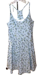 Sage Collective Dress Under Shorts Daisy Flower Pattern New XS Padded Sling Back - Picture 1 of 5