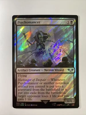 MTG - Psychomancer Surge Foil Warhammer 40,000 In Hand NM - Image 1 of 2