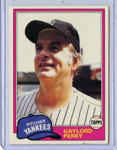 1981 Topps Gaylord Perry New York Yankees #582 ⭐️💥🎯 EX - Picture 1 of 2