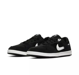 Nike SB Alleyoop Hombres Zapatos de Skate Negro Blanco CJ0882-001 NUEVO Varias Tallas - Imagen 1 de 6